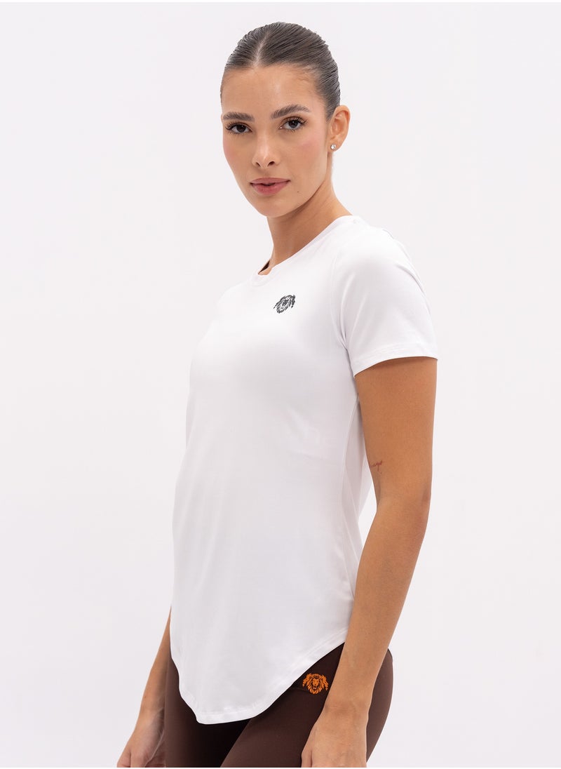 AlphaSquad Patchwork Sports T-Shirt for Women