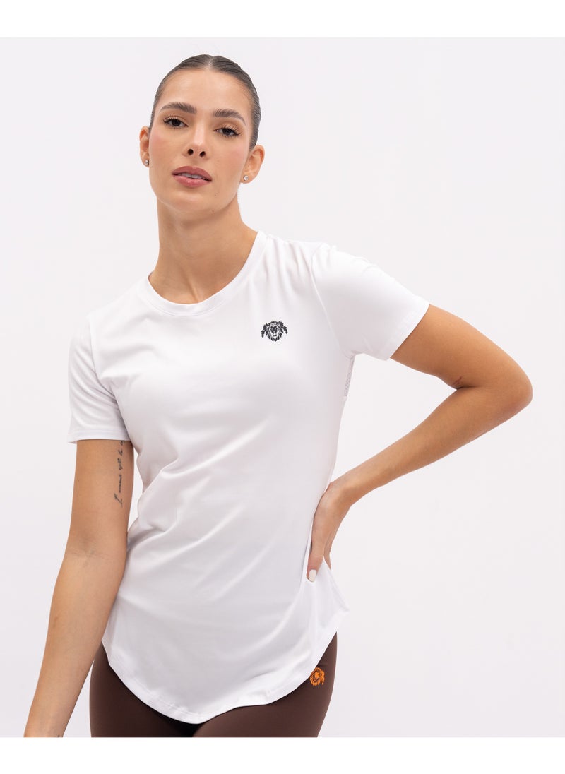 AlphaSquad Patchwork Sports T-Shirt for Women