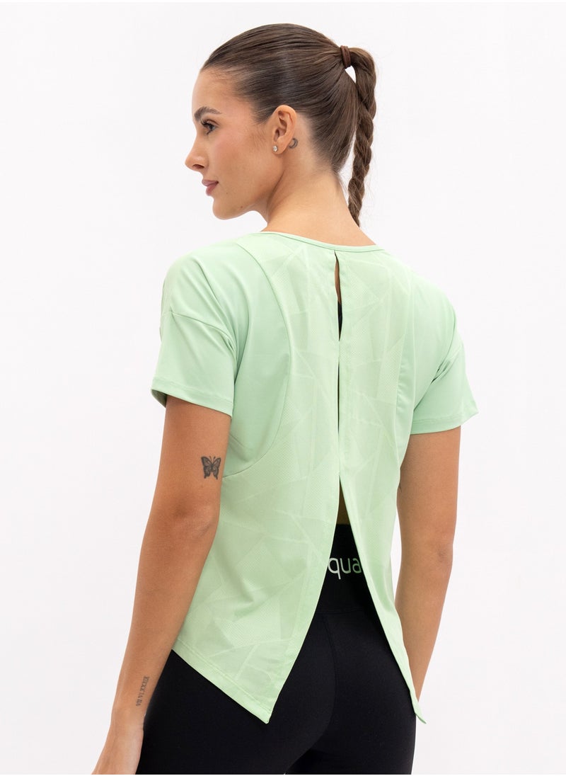 AlphaSquad Sports Cut Out Top for Women