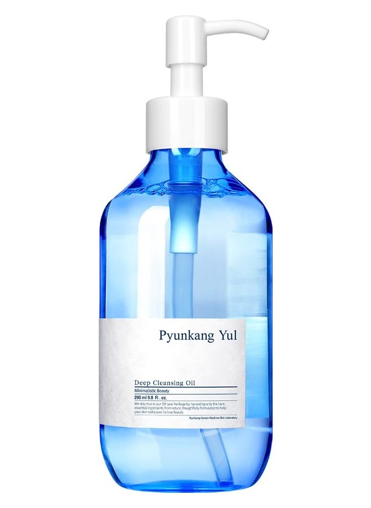 Pyunkang Yul [PKY] Deep Cleanser(Oil type) for Long-lasting Makeup Removal, Jojoba Oil to Cleanse Pores & Remove Impurities, Zero Irritation, Korean Skincare (9.8 Fl. Oz, 290ml)