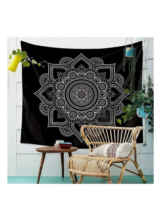 Decor Tapestry Wall Hanging Black/White 150grams