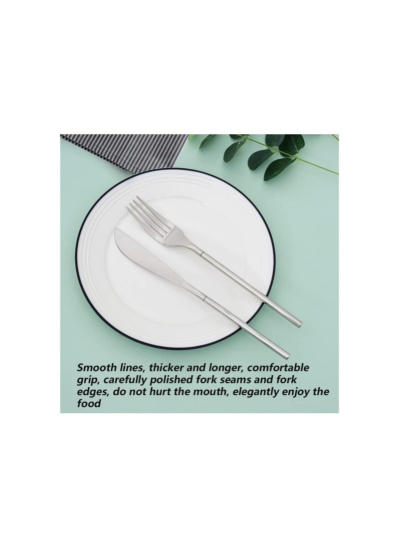 Adjustable Telescopic Fork,Stainless Steel Dinner Fork,BBQ Extendable Dinner Fruit Dessert Long Handle Fork,for Eating, Barbecue, Dinner, Dessert, Sausage, Vegetable(8.7~25.4in)