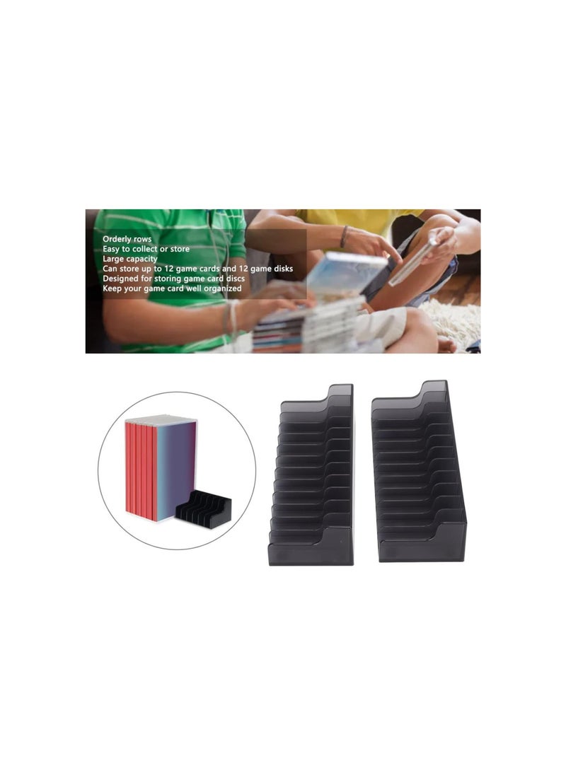 Game Card Storage Rack, Multi Functional Game Disk Holder, Game Disk Display Box Bracket, Applicable for Switch, for Switch Lite Game Console