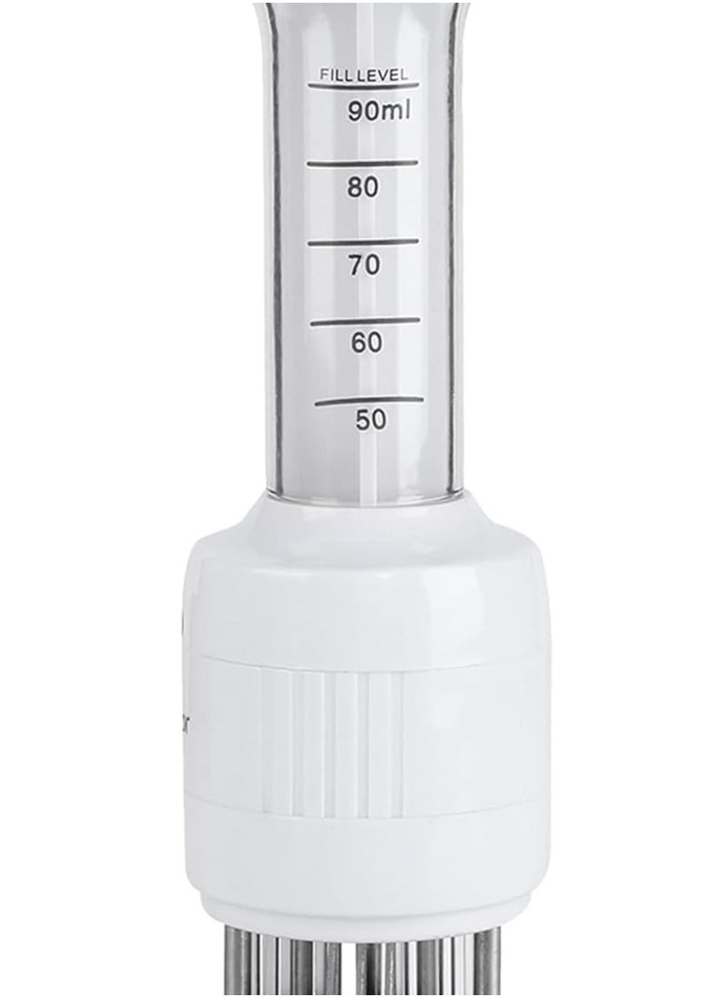 Stainless steel Marinade Meat Injector, Marinade Tenderizer Injector Needle Flavor Syringe Cooking Meat Poultry Turkey Chicken BBQ