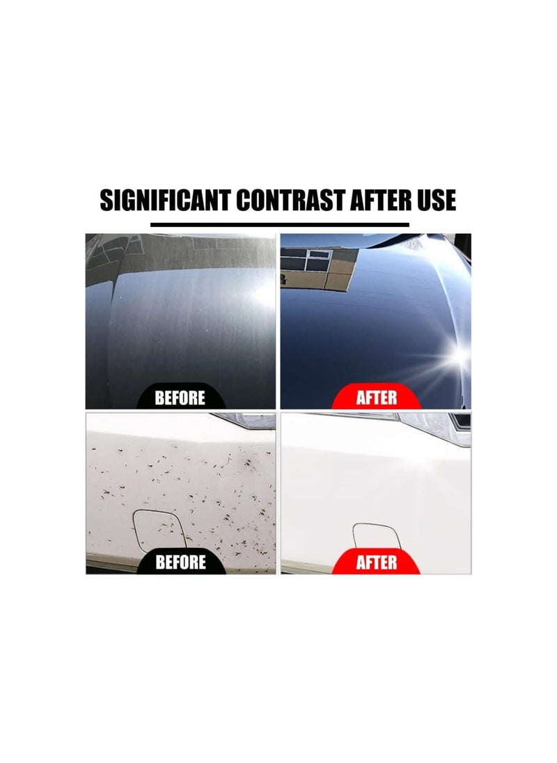 Ceramic Car Coating Spray, 3 In 1 Ceramic Car Coating Spray, 3 In 1 High Protection Quick Car Coating Spray, Ceramic Car Polish and Protect Coating Wax (2Pcs-100ml)