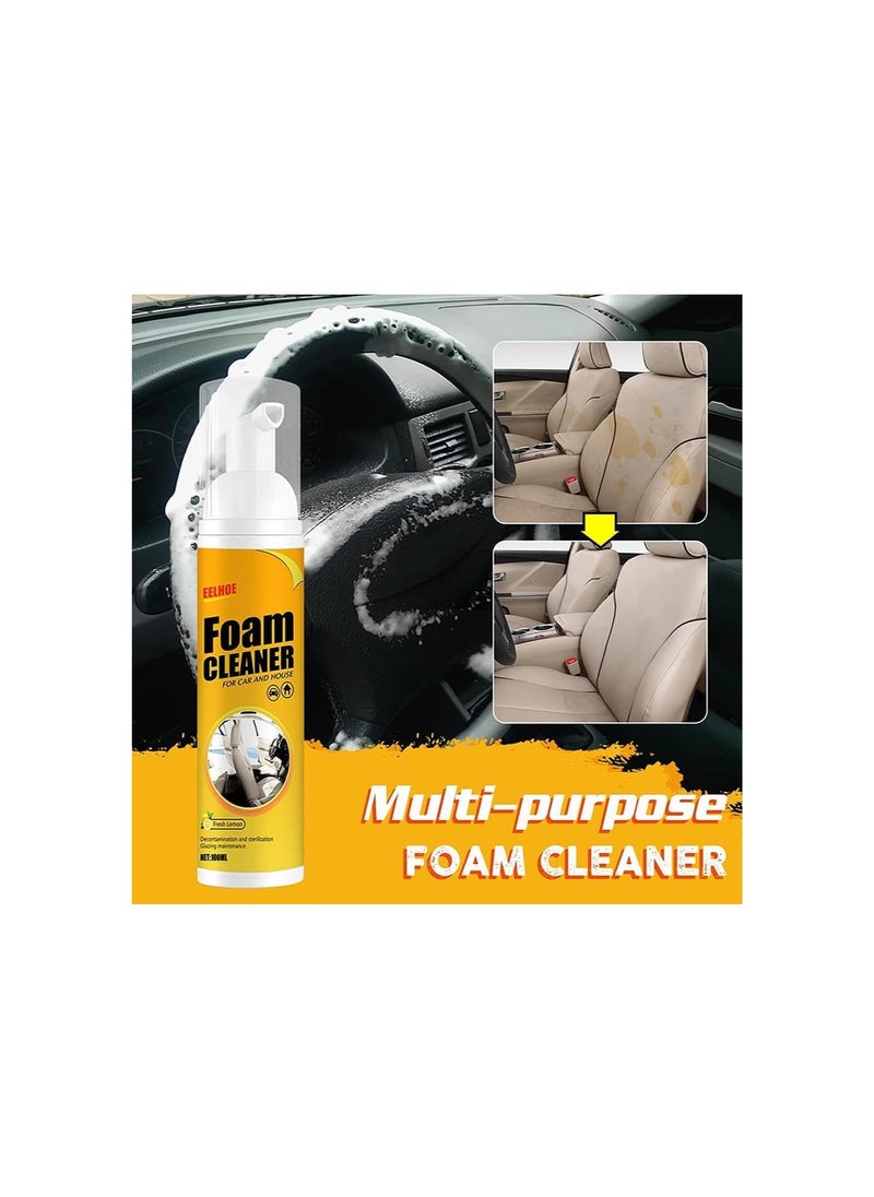 Chromostas Cleaner, Chromostas Foam Cleaner, Car Magic Foam Cleaner, Chromostas Cleaning Spray, Multi-Purpose Foam Cleaner, Powerful Stain Removal Kit (100ML-2Pcs)