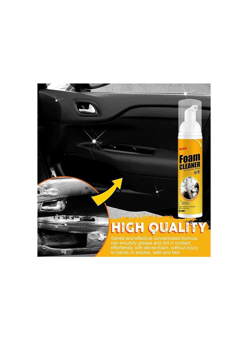 Chromostas Cleaner, Chromostas Foam Cleaner, Car Magic Foam Cleaner, Chromostas Cleaning Spray, Multi-Purpose Foam Cleaner, Powerful Stain Removal Kit (100ML-2Pcs)