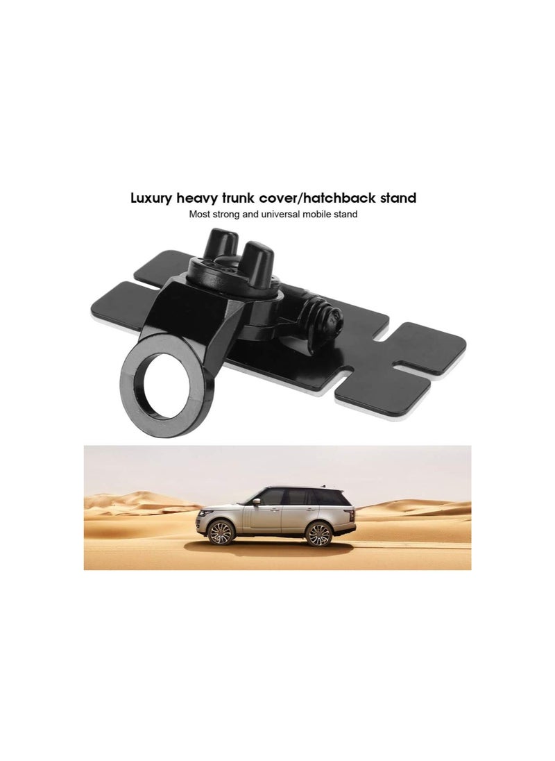 Antenna Mount Bracket, Stainless Steel Universal Car Antenna Mount Clip, 2 Axle Adjustment, Used for Large VHF/UHF and Medium HF Antenna