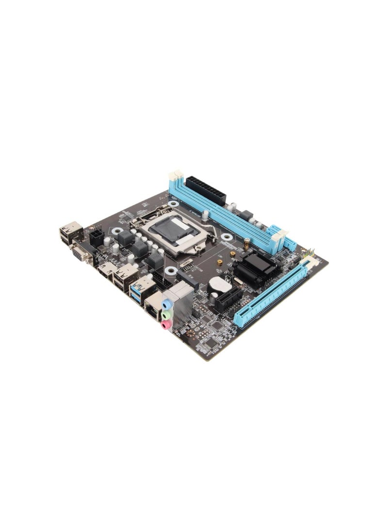 PC Motherboard Gaming Motherboard H81 M.2 NVMe NGFF 6Gbs LGA 1150 Micro ATX High Speed ​​Desktop PC