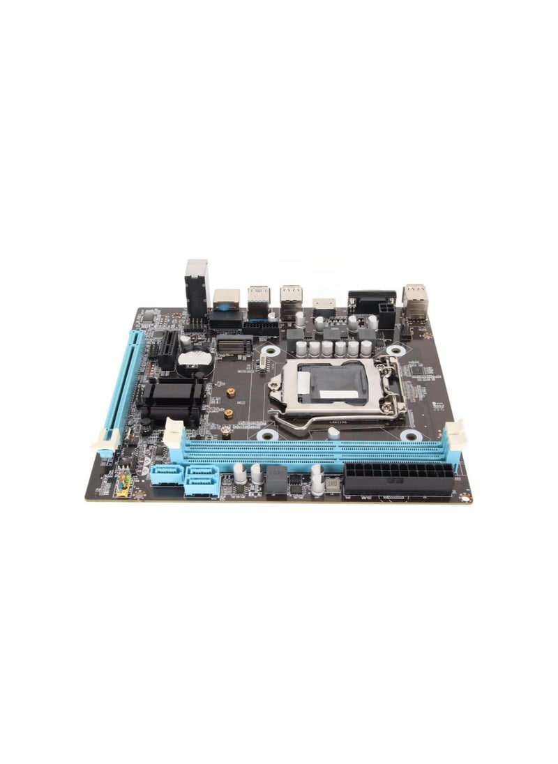 PC Motherboard Gaming Motherboard H81 M.2 NVMe NGFF 6Gbs LGA 1150 Micro ATX High Speed ​​Desktop PC