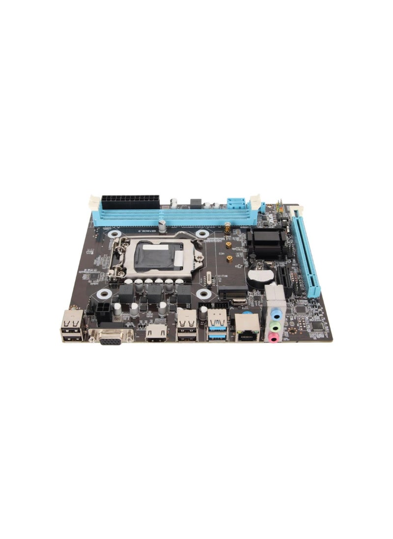 PC Motherboard Gaming Motherboard H81 M.2 NVMe NGFF 6Gbs LGA 1150 Micro ATX High Speed ​​Desktop PC