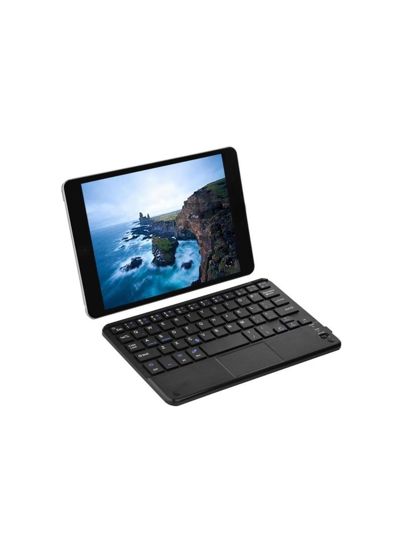 Ultra Slim Bluetooth Keyboard, Mini Portable Bluetooth3.0 Keyboard with Touchpad, Compatible with Android/Windows System, for PC/Tablet/Computer/Smart Phone