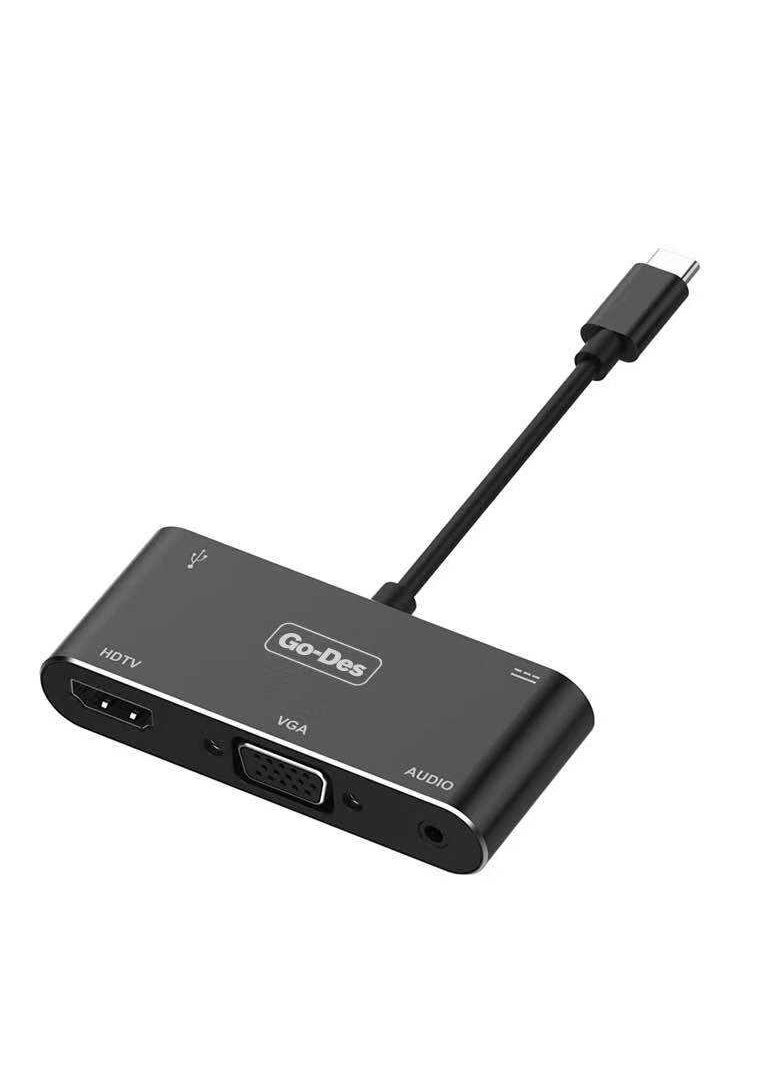 Usb-C To HDTV-VGA Adapter(GD-8761)