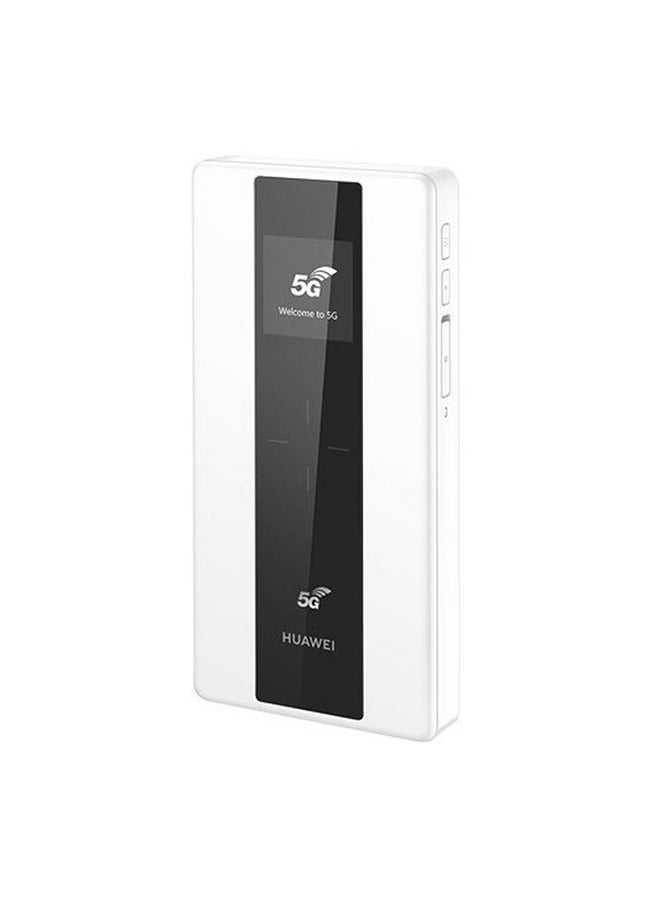 8000.0 mAh 5G Mobile Broadband Router White