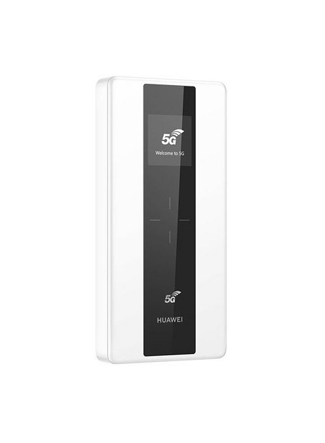 8000.0 mAh 5G Mobile Broadband Router White