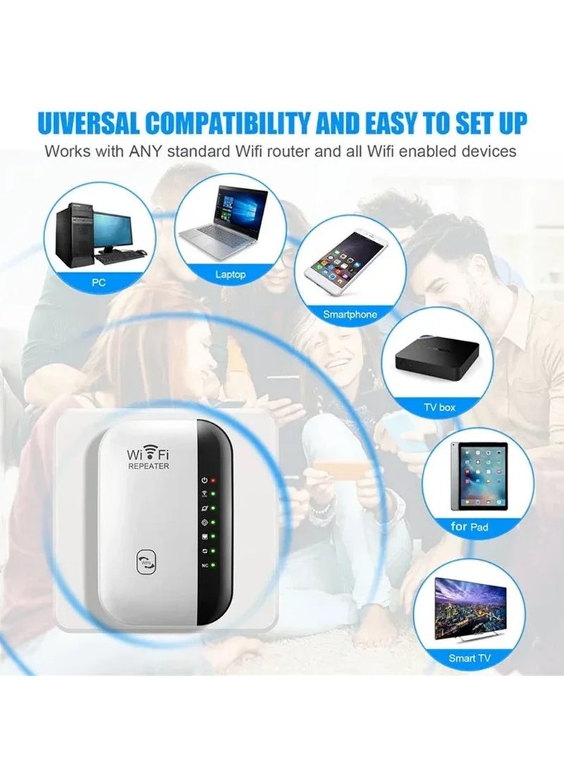300Mbps Wireless WIFI Repeater 2.4G Router Wifi Range Extender
