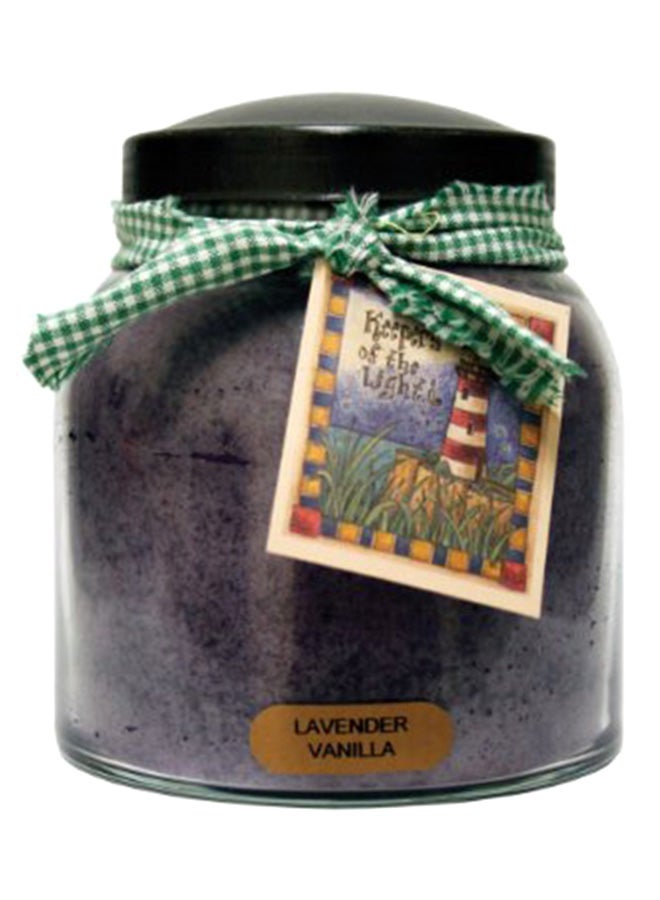 Lavender Vanilla Papa Jar Candle, 34 Ounce