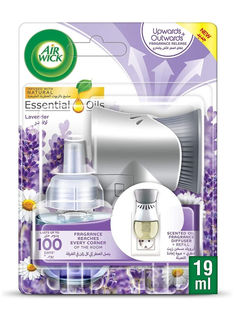 Air Wick Plug-in Scented Oil Fragrance Diffuser with Refill Lavender 19ml