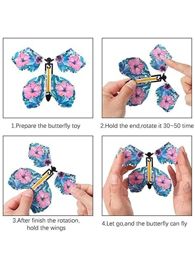 Magic Fairy Flying Butterfly Toy for Surprise Gift or Party Playing Outdoor Playing (15 Pcs)