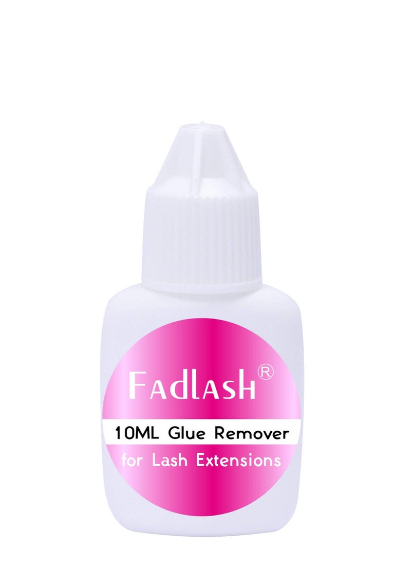 Eyelash Extension Remover Non-irritating Lash Remover for Lash Extensions Fast Action Dissolves Eyelash Remover FADLASH Eyelash Extensions Glue Remover 10ml Gel Remover for Eyelash Extensions