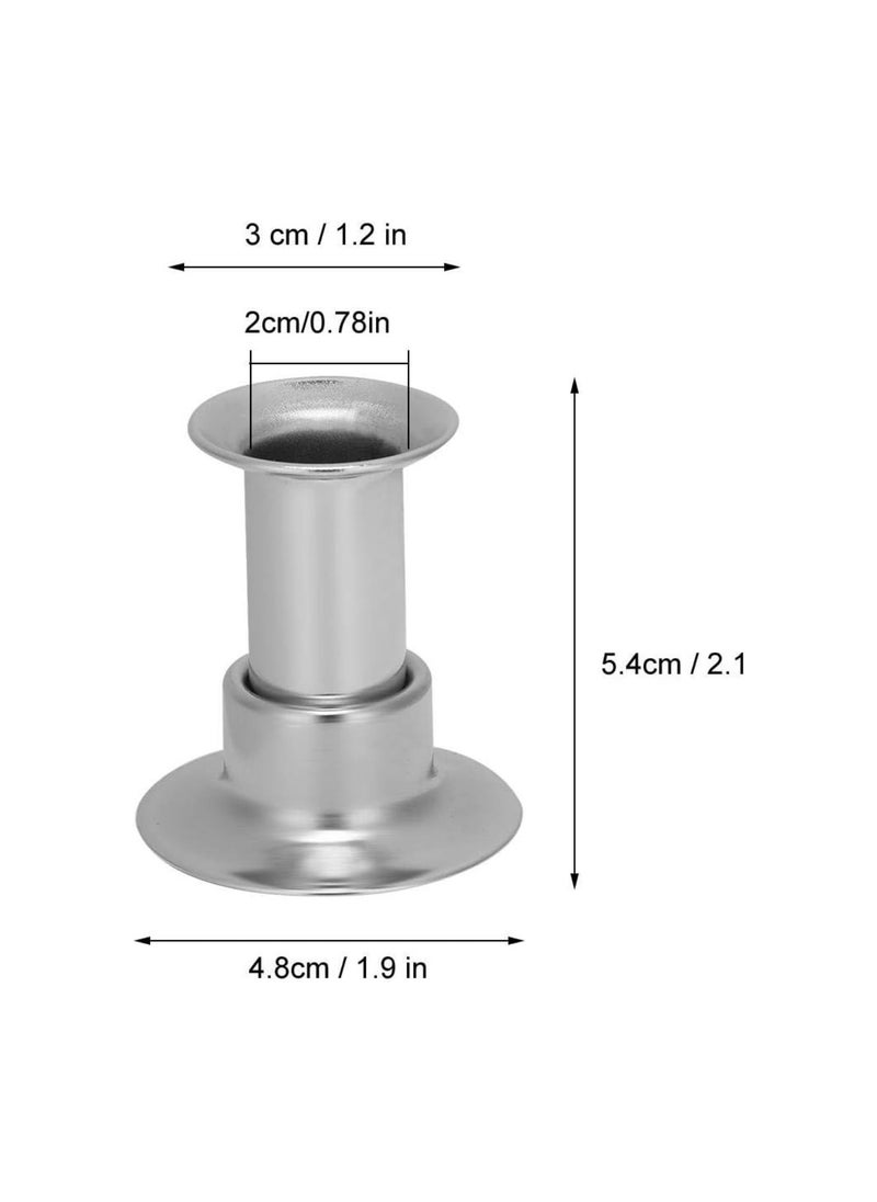 Stainless Steel Moxa Stick Extinguisher, Multi-specification Optional Moxibustion Roll Extinguisher With Ash Collector Tray Dish Stable Base (2cm)