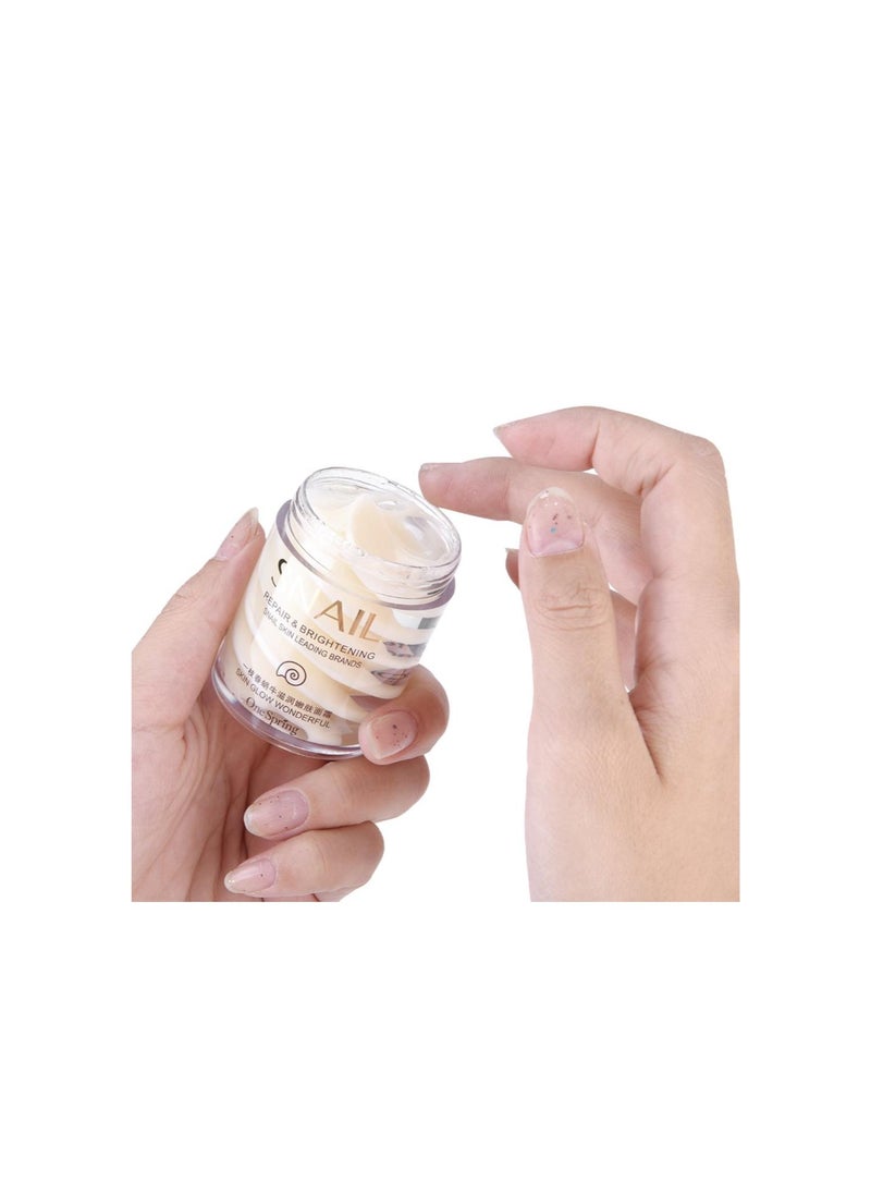 Moisturizing Skin Cream, Anti-Aging Snail Moisturizing Cream for Balance Skin's Skin Care and Remove Wrinkles (60g)