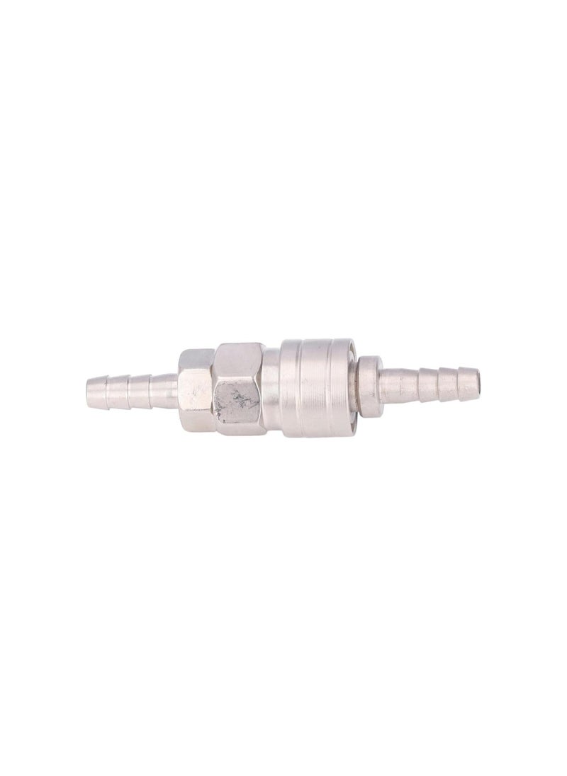 Plated Stainless Steel Air Coupler Self Locking Quick Connect Air Hose Fittings for Industrial and Automotive Use (Self-locking quick connect Φ8 long tail)