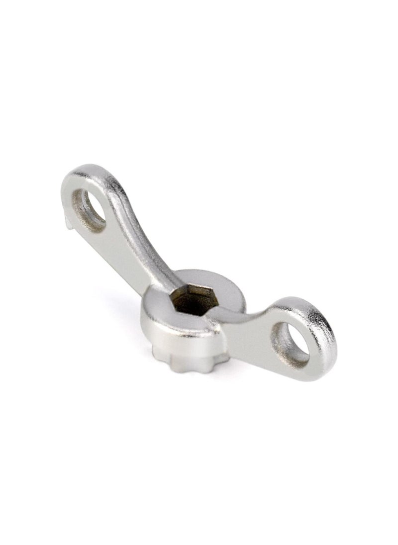 Bike Crank Arm Dust Cap Install Removal Wrench Tool Compatible with Shimano SRAM RaceFace TRUVATIV