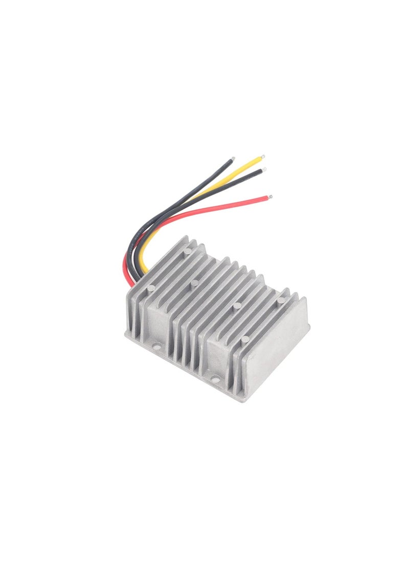 Step Up Boost Converter, Various Functions Low Heat Generation DC Voltage Regulator 15A IP67 Waterproof for Electrical Equipment