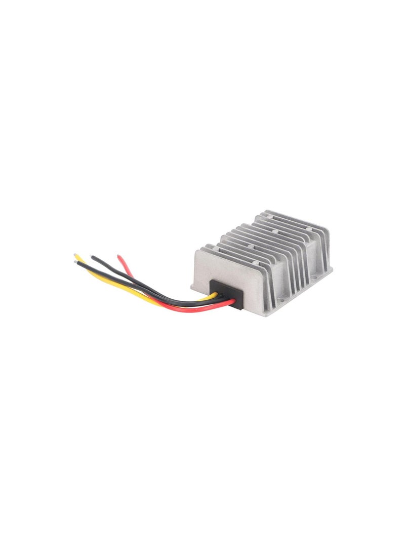 Step Up Boost Converter, Various Functions Low Heat Generation DC Voltage Regulator 15A IP67 Waterproof for Electrical Equipment