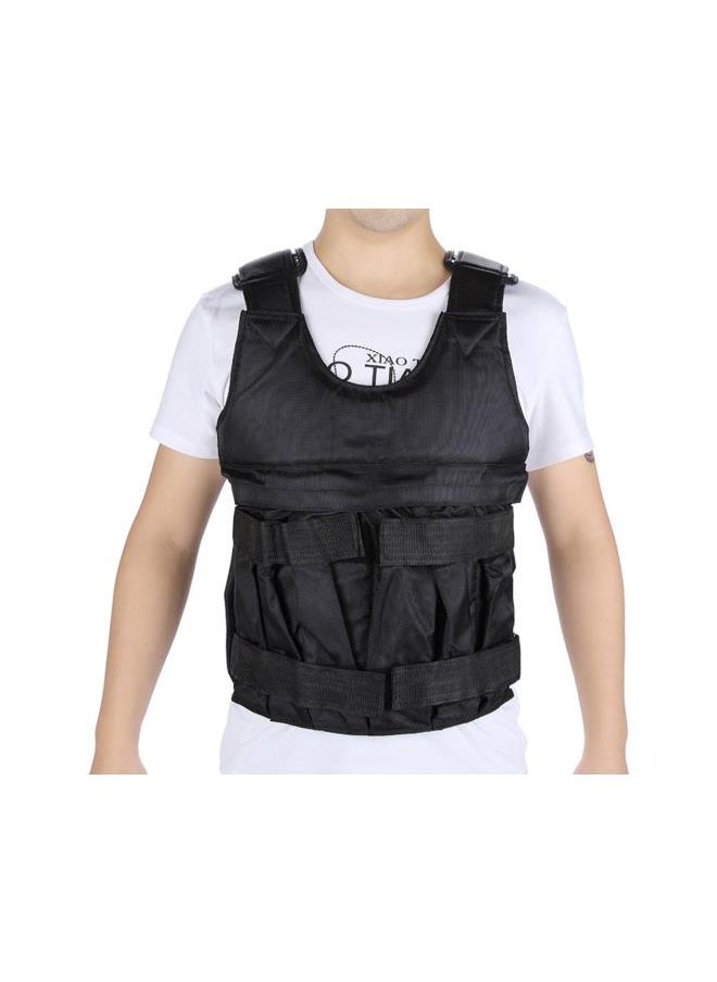 Adjustable Weight Vest 44lbs/110lbs Workout Weighted Vest Comfortable Exercise Training Fitness