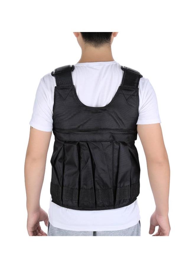 Adjustable Weight Vest 44lbs/110lbs Workout Weighted Vest Comfortable Exercise Training Fitness