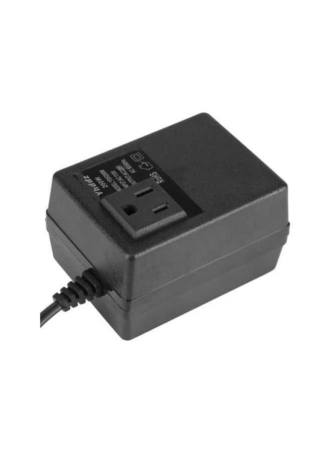 Travel Adapter, 200W Journey Travel Adapter 110V to 220V Voltage Power Converter Transformer