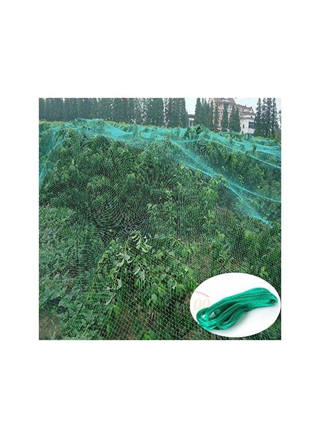 Garden Plant Netting, 4m*10m Green Garden Netting Mesh Plant Pond Anti Bird net Protection Fruit