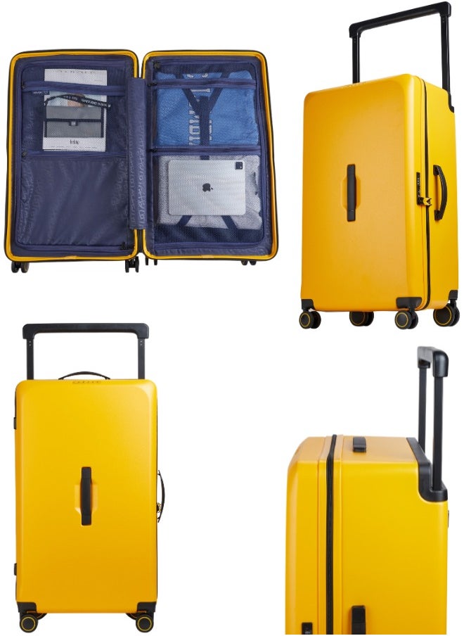Unbreakable Luggage Expandable Hardside Suitcase Large