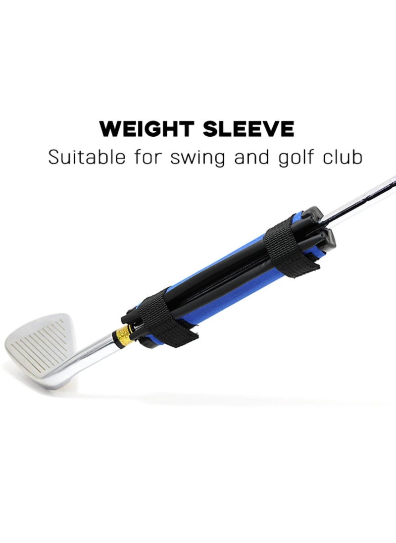 Golf Swing Weights Trainer Aid, Golf Swing Training for Warm Up, for Improving Swing Skills Suit for Indoor&Outdoor Practice Chipping Hitting Golf Accessories