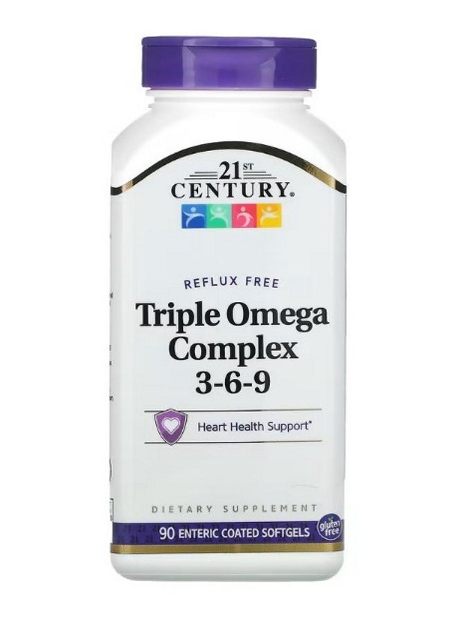 Triple Omega Complex 369 90 Enteric Coated Softgels