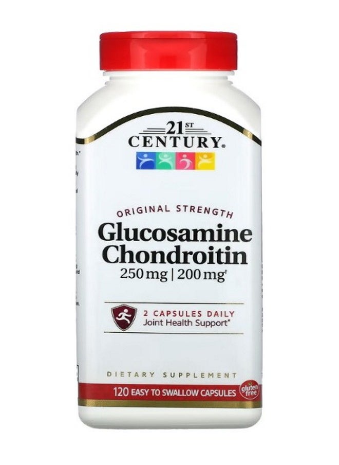 Glucosamine  Chondroitin Original Strength  200 mg 120 Easy to Swallow Capsules