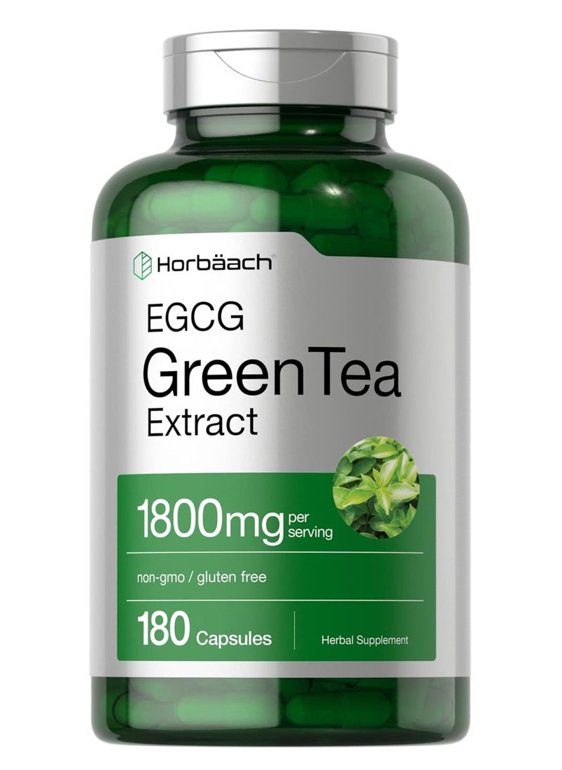 Horbaach Egcg Green Tea 1800Mg 180Caps