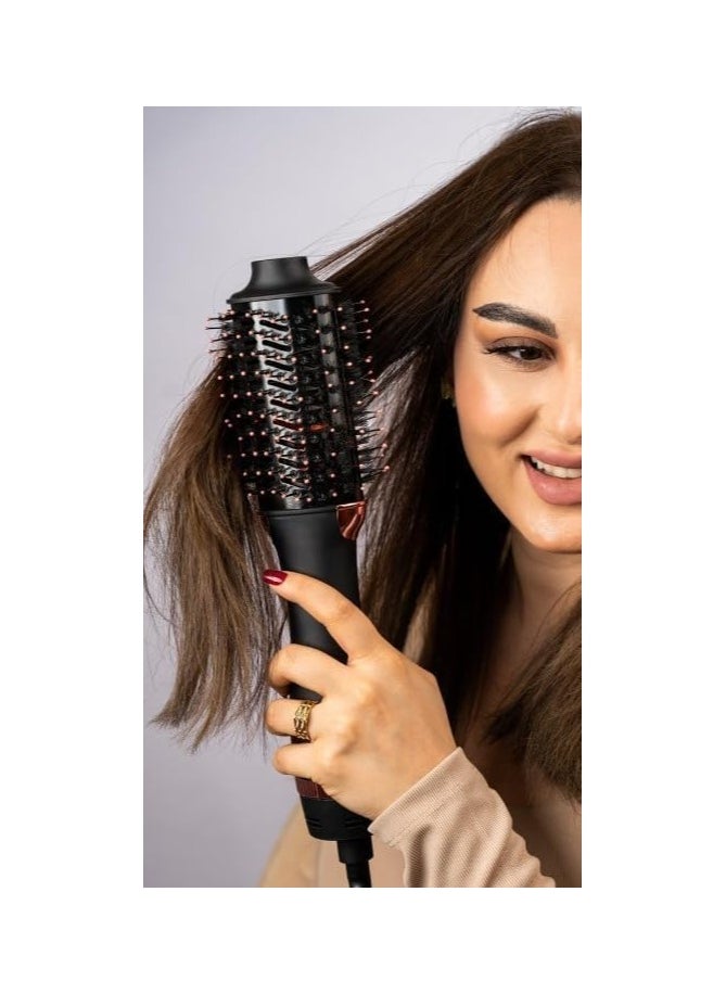 Infrared Hair Dryer, Hot Hair Styler 1300W - RE-2100 - Black.