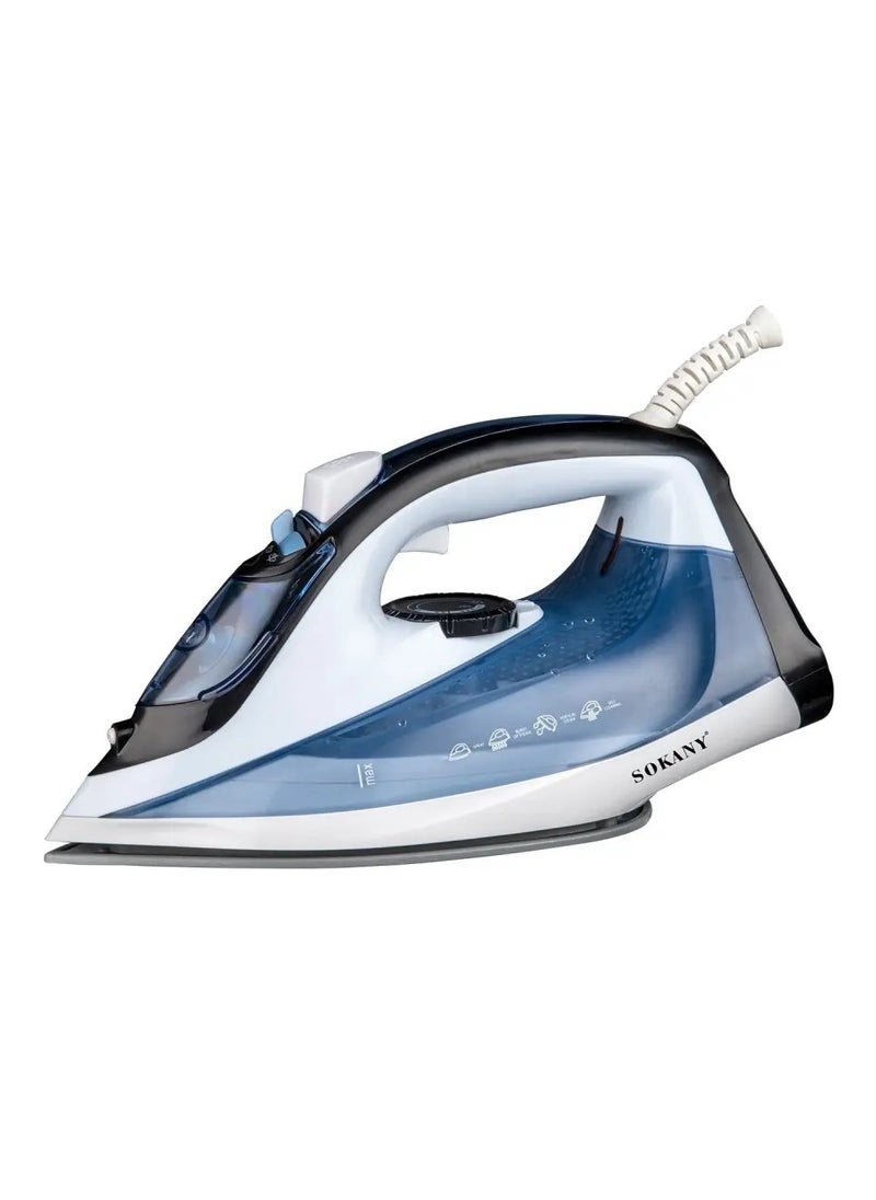 Sokany SK-11026 2100W Electric Iron Automatic Clothes Steam Garment Steam Household Appliances Dry Spray Function Steam Iron