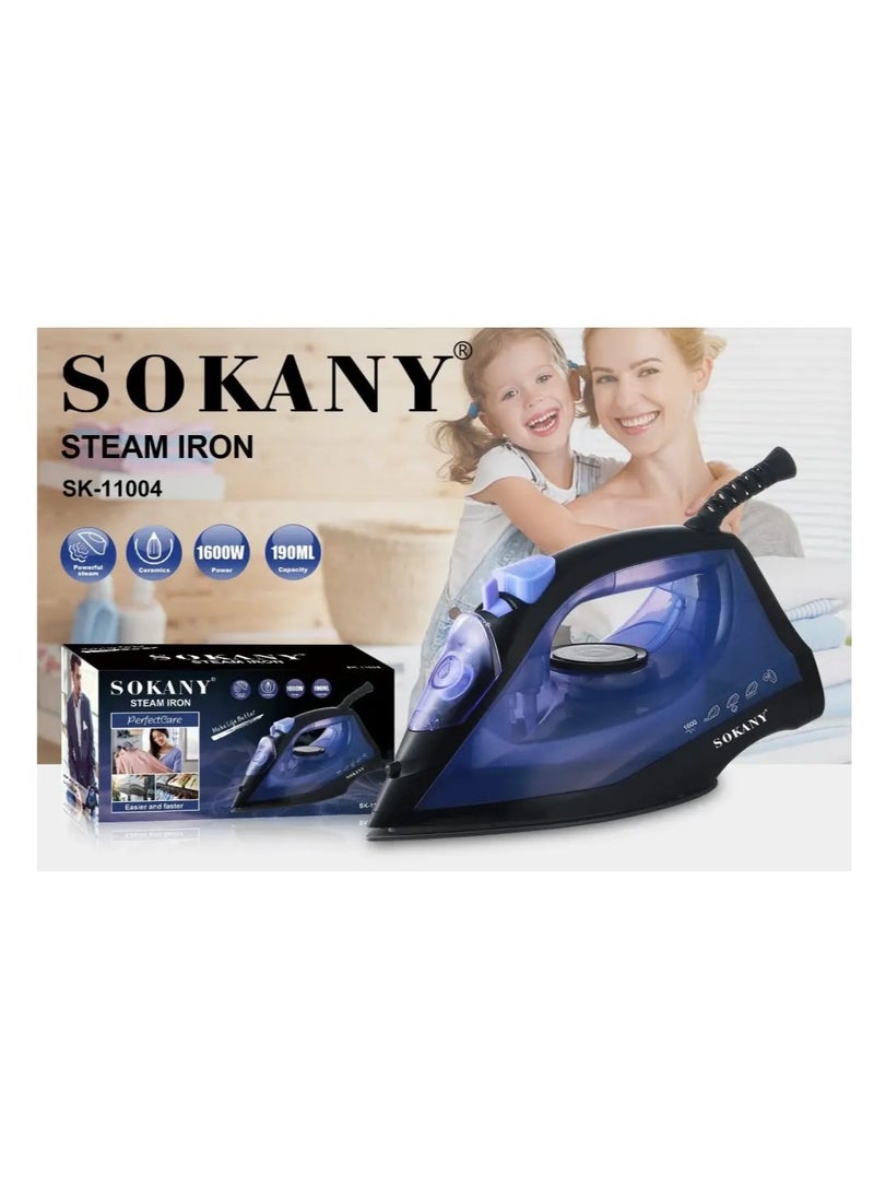 Sokany 11004 High Quality Seller Hand Held Electric Steam Iron Steamer