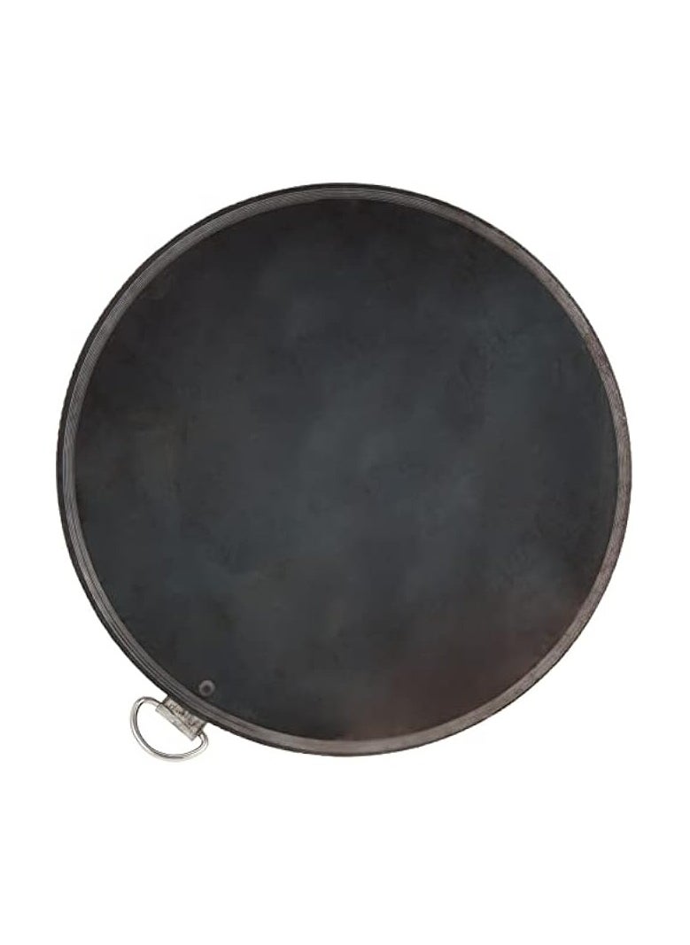 Iron Ring Tawa, 35 CM , Black, IRT014, Dosa Tawa , Flat Fry Pan , Pancake Maker