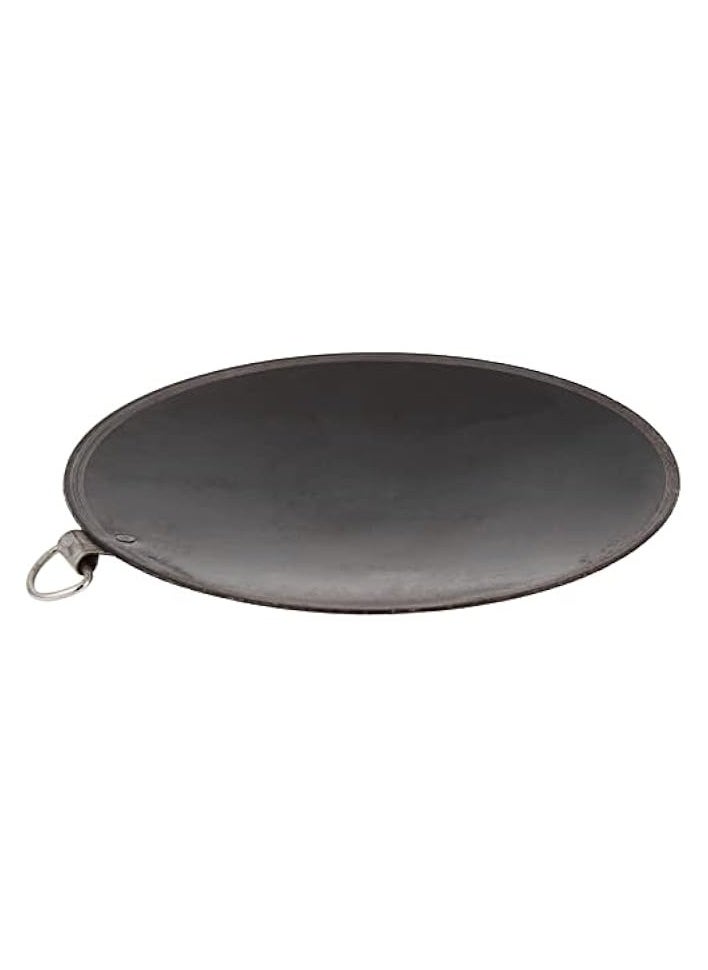 Iron Ring Tawa, 35 CM , Black, IRT014, Dosa Tawa , Flat Fry Pan , Pancake Maker