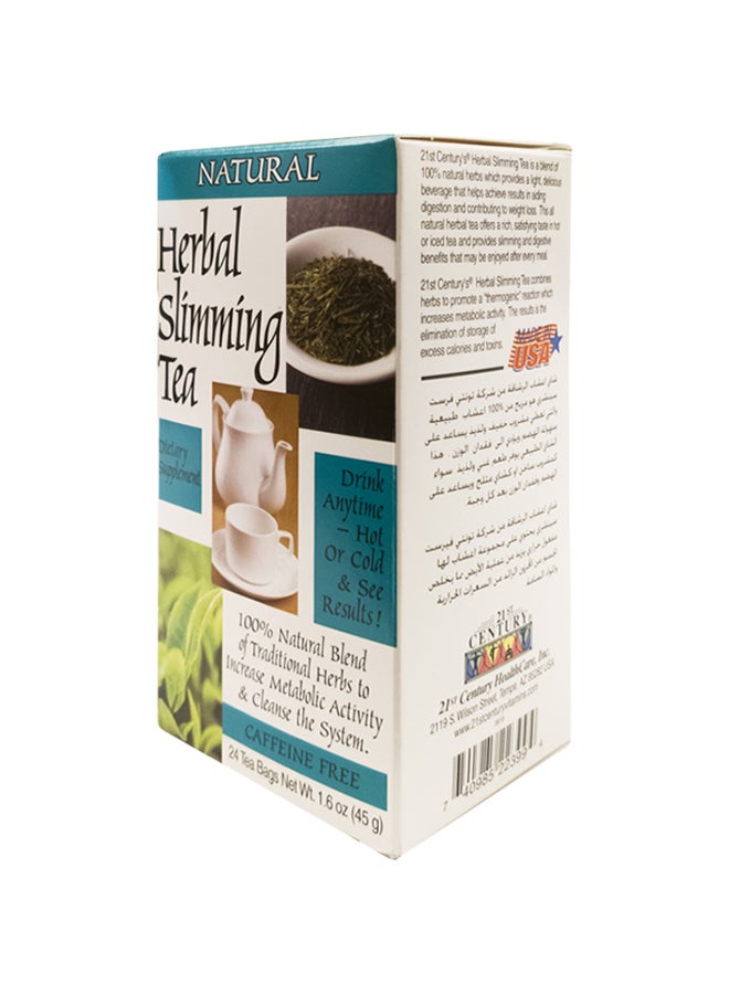 Herbal Slimming Natural Tea 24 Tea Bags