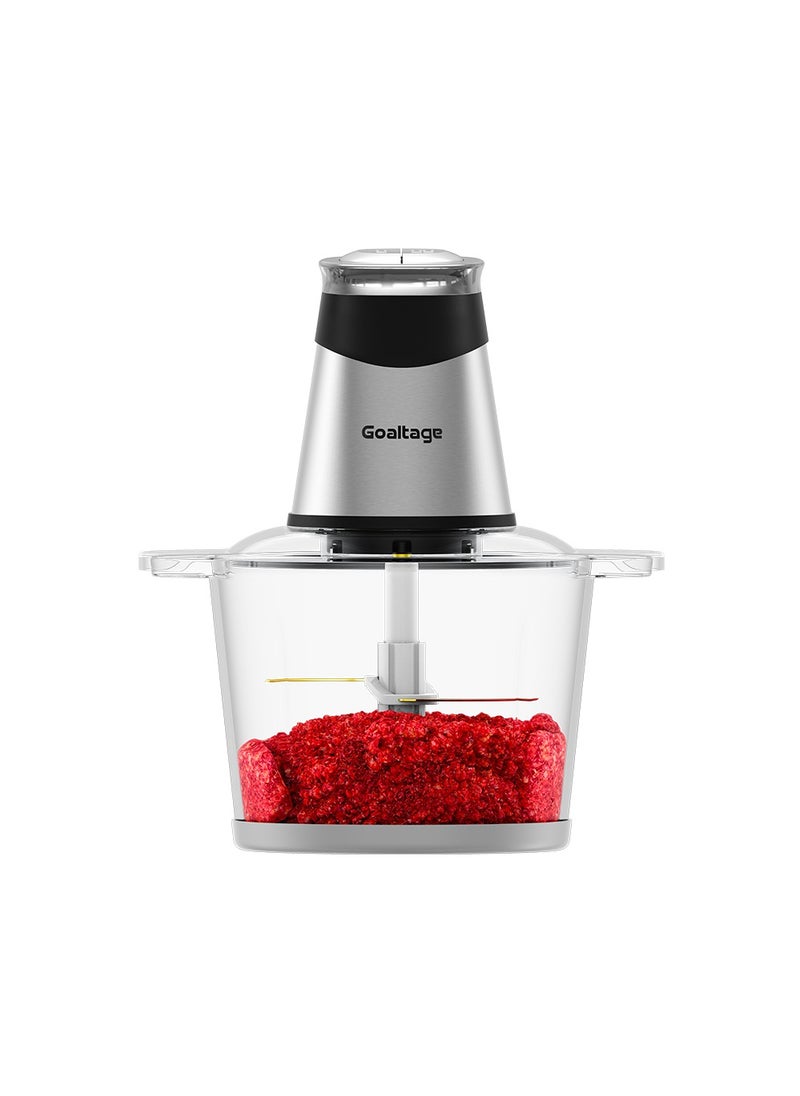 CHP01 MultiChop Food Processor including Titanium Blades, Dual-Speed Adjustments with High Capacity and Multi-Functionality