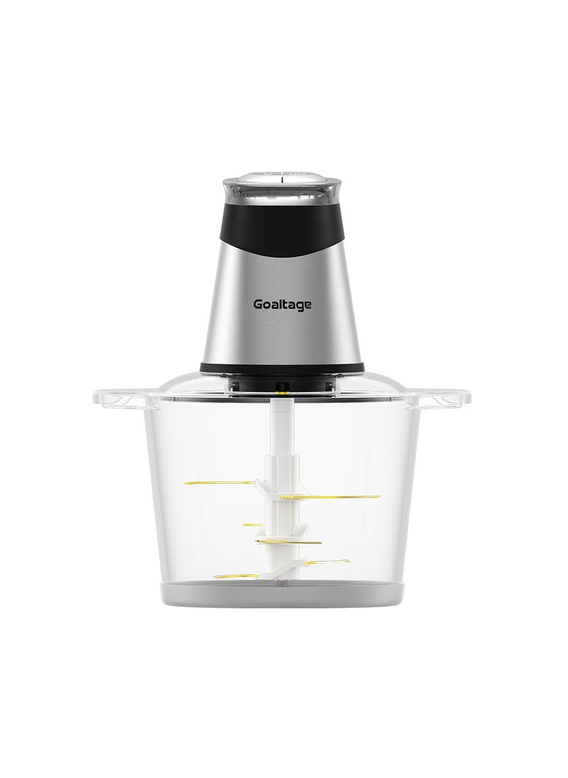 CHP01 MultiChop Food Processor including Titanium Blades, Dual-Speed Adjustments with High Capacity and Multi-Functionality