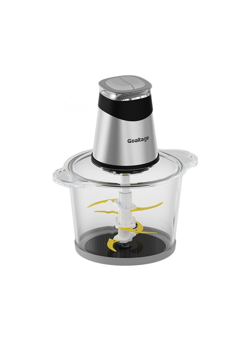 CHP01 MultiChop Food Processor including Titanium Blades, Dual-Speed Adjustments with High Capacity and Multi-Functionality