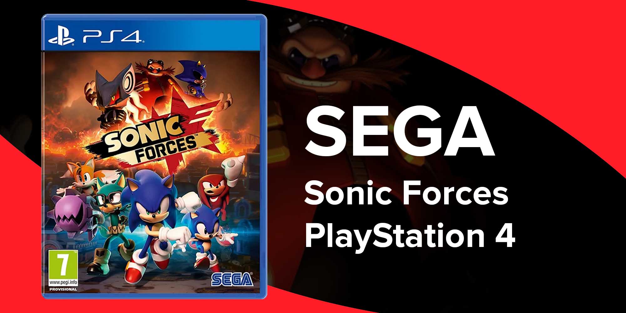 Sonic Forces PEGI - Adventure - PlayStation 4 (PS4)