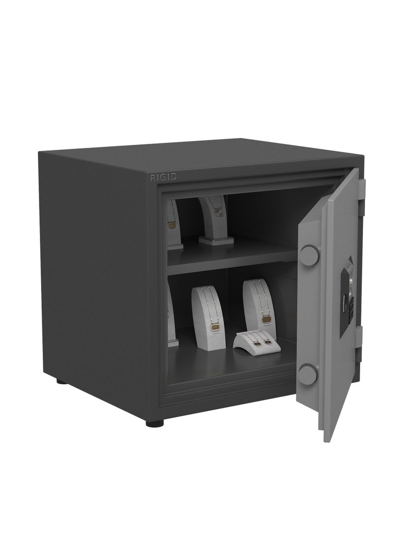 Fire Resistant Steel Safe with Digital & Key Lock, 50Kg